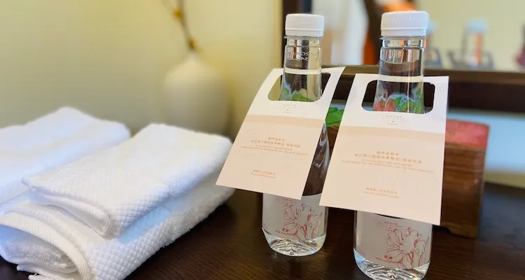 Hostel room interior view