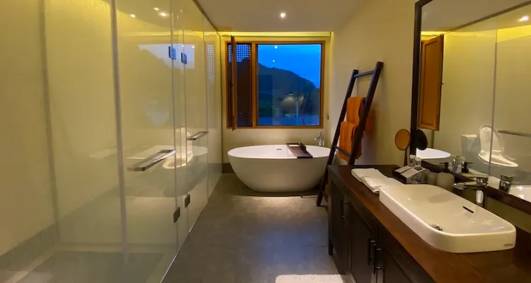 Hostel room interior view