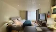 Hostel room interior view