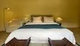Hostel room interior view