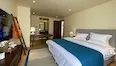 Hostel room interior view