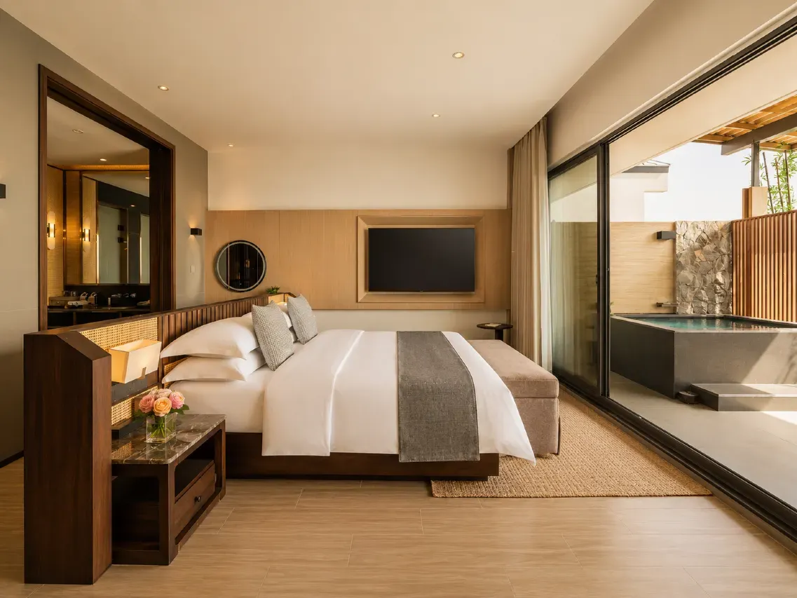 Hostel room type preview